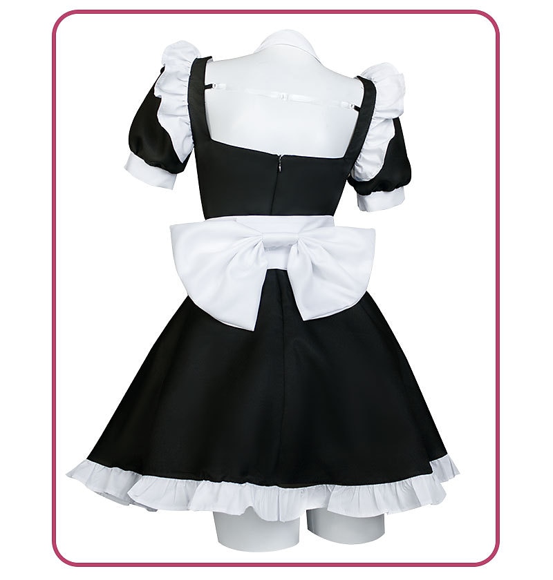 Inspired by Bocchi the Rock! Gotoh Hitori Cosplay Maid Costume Anime Cosplay Costumes Japanese Carnival Cosplay Suits Short Sleeve Costume For Women's 2025 - $62.99 –P6