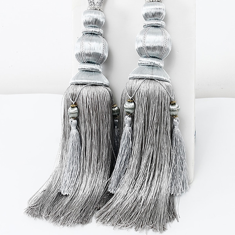 cortină de frânghie ciucuri cravate spate franjuri pentru perdele reținere draperii ferestre accesorii pentru perdele accesorii pentru cameră de frânghie 2025 - $16.99 –P13