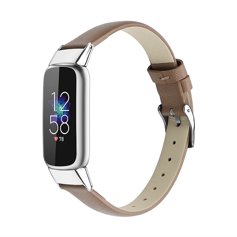 Reim til Smartklokke Kompatibel med Fitbit Luxe Ekte lær Smartklokke Stropp Justerbar Kvinner menn Sportsrem Erstatning Armbånd 2025 - $17.99 –P7