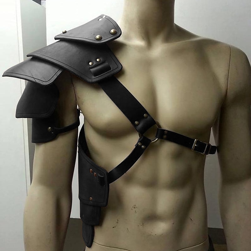 Retro Punk a gotika Středověké Zbraně a výzbroj Maškarní Přehozy přes ramena Ren Faire Rytíř Viking Pánské Dámské Unisex Viking Plesová maškaráda Párty Dospělé Šátek 2025 - $44.99 -P4