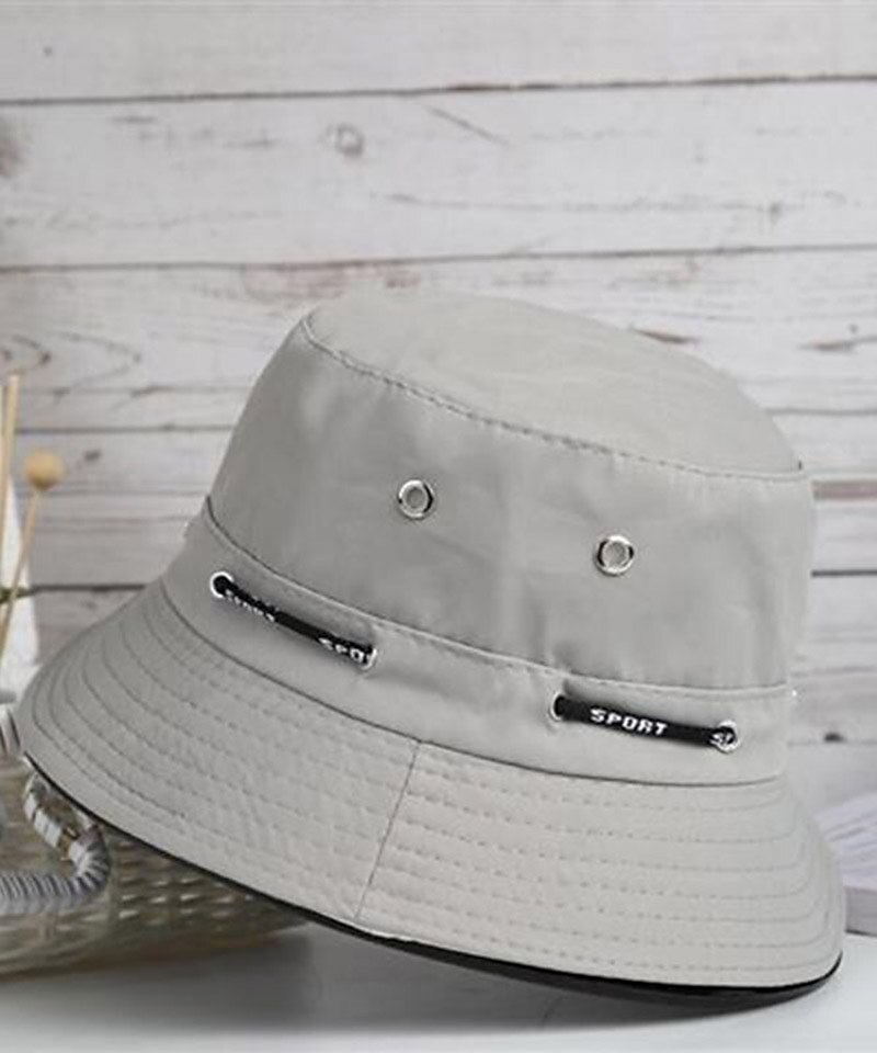 Herren Sonnenhut Angelhut Unisex Boonie Hut Wanderhut schwarz Wein Polyester Reise Strand Outdoor Urlaub schlicht UV Sonnenschutz Sonnencreme faltbar 2025 - $8.99 –P5