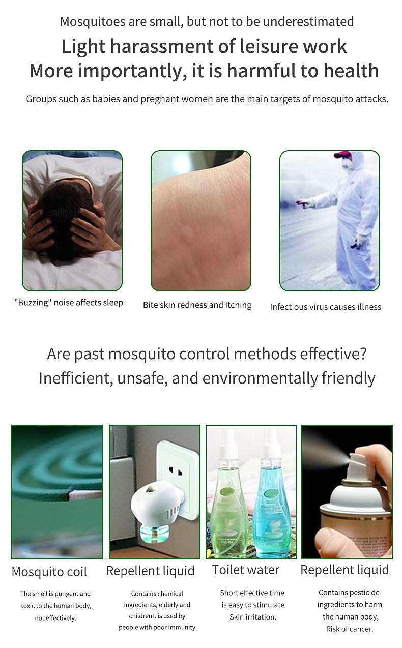 Ultrasonic Anti-Mosquito Bracelet – Wearable Slim Bracelet for Children, Adults, Pregnant Women, Outdoor Use 2025 - $14.99 –P2