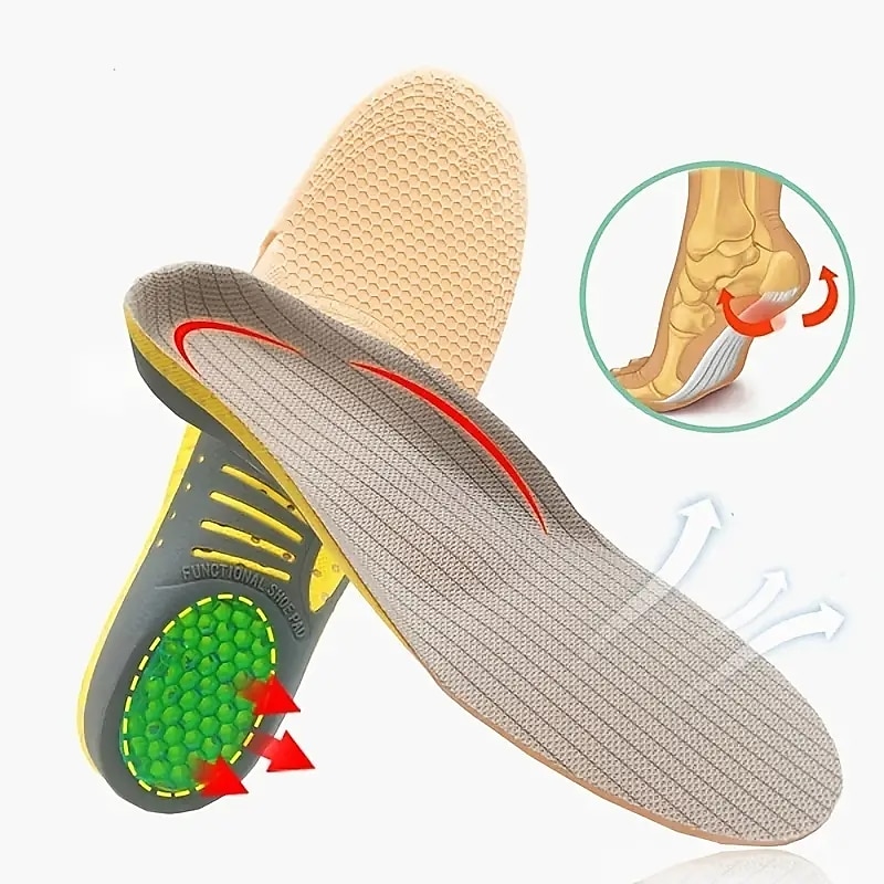 duro ma utile 1 paio di plantari plantari in eva tpe per piedi piatti correzione del supporto dell'arco cura del piede per solette ortopediche inserti per scarpe del 2025 a $12.49 –P1