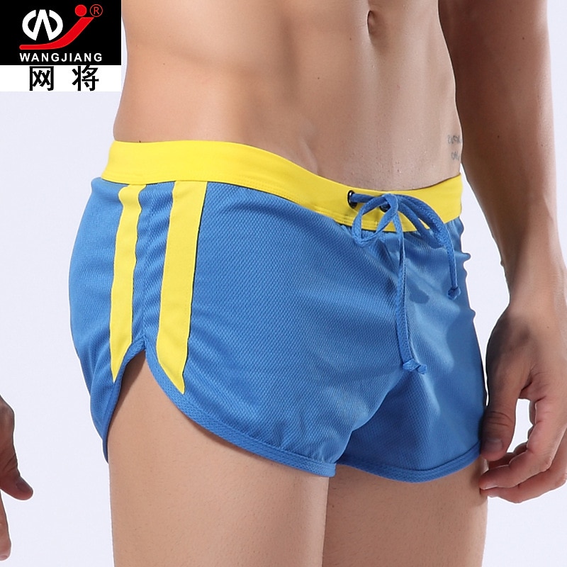 Herr Boardshorts Badshorts Elastisk midja Lappverk Snabb tork Kort Dagligen Gym Badning Elegant och modernt Ledig / Sportig Svart Blå Microelastisk 2025 - $14.49 –P2