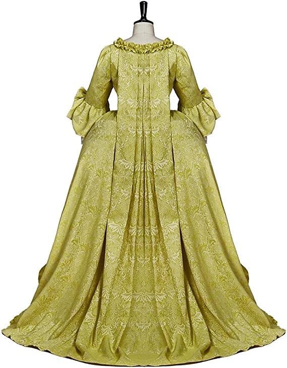 Vintage Rococo Victorian Renaissance Princess Colonial Period Prom Dress Women's Costume Vintage Cosplay Performance Party Halloween 3/4-Length Sleeve Maxi Princess Plus Size Dress Halloween 2025 - $200.99 –P13
