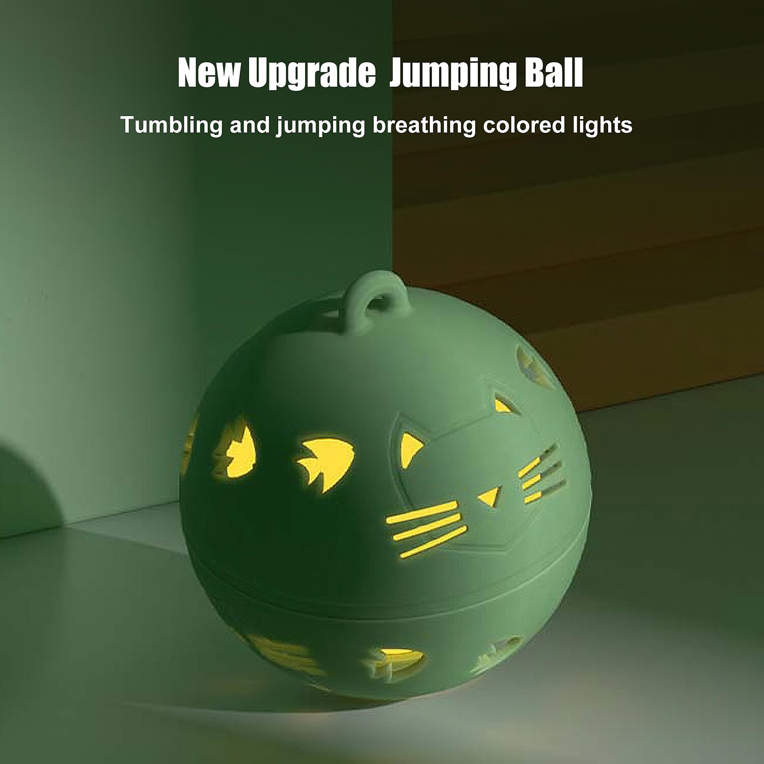 Smart Cat Toys Crazy Ball Automatic Rolling Ball Vibration Sensor Cats Game  Toy For Cats Training Cat Supplies Pet Accessories