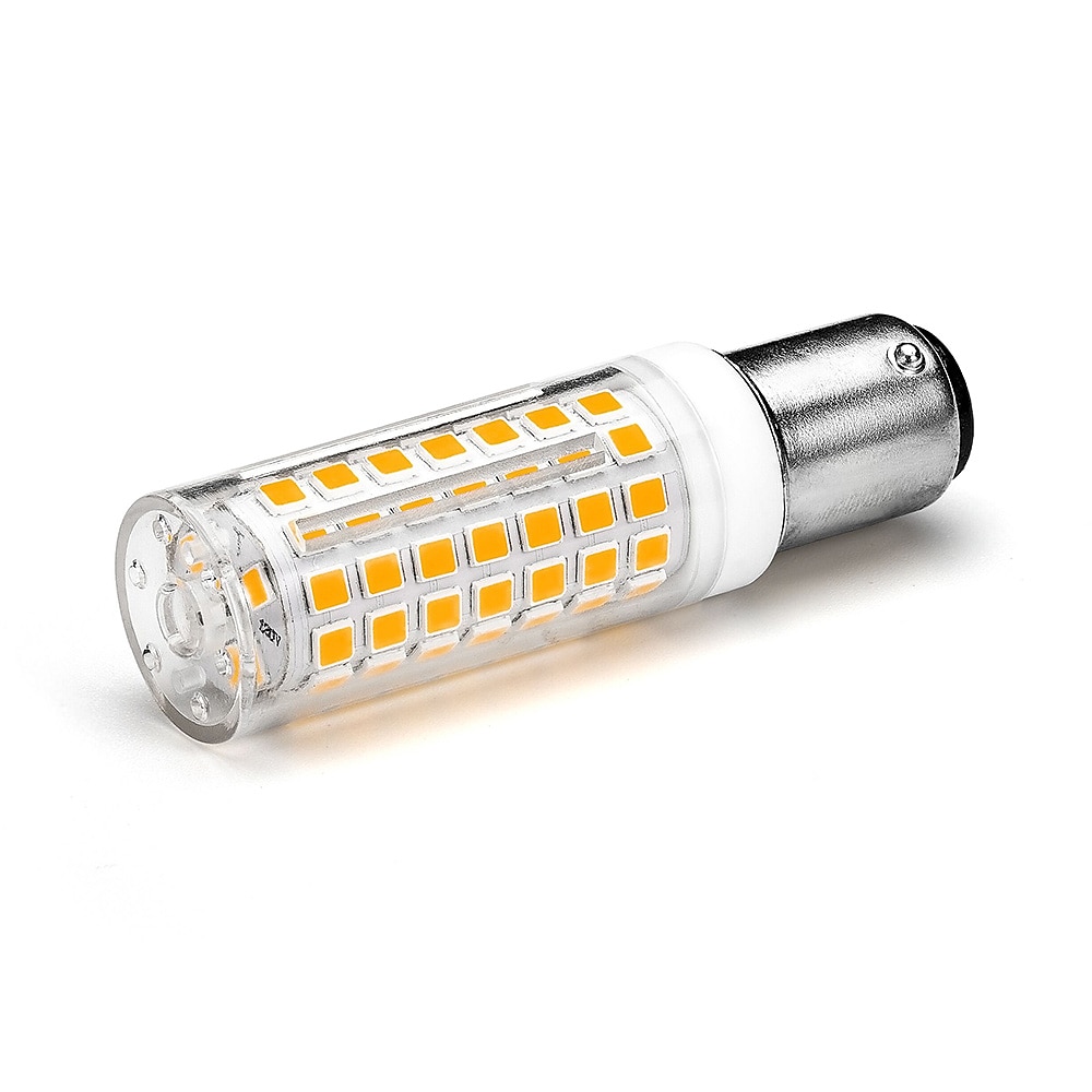 2 قطعة لمبات LED BA15D / B15 / B15D 6 واط 100 واط ما يعادل لمبة هالوجين نوع JCD نوع T3 / T4 B15 اتصال مزدوج 220 فولت 2025 - $11.99 –P1