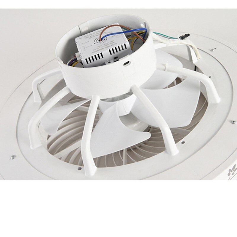 ventiladores de teto led com luzes reguláveis com contral remoto 20" luminária embutida no teto abajur acrílico lustre quarto sala de estar de 2025 por $242.49 –P5