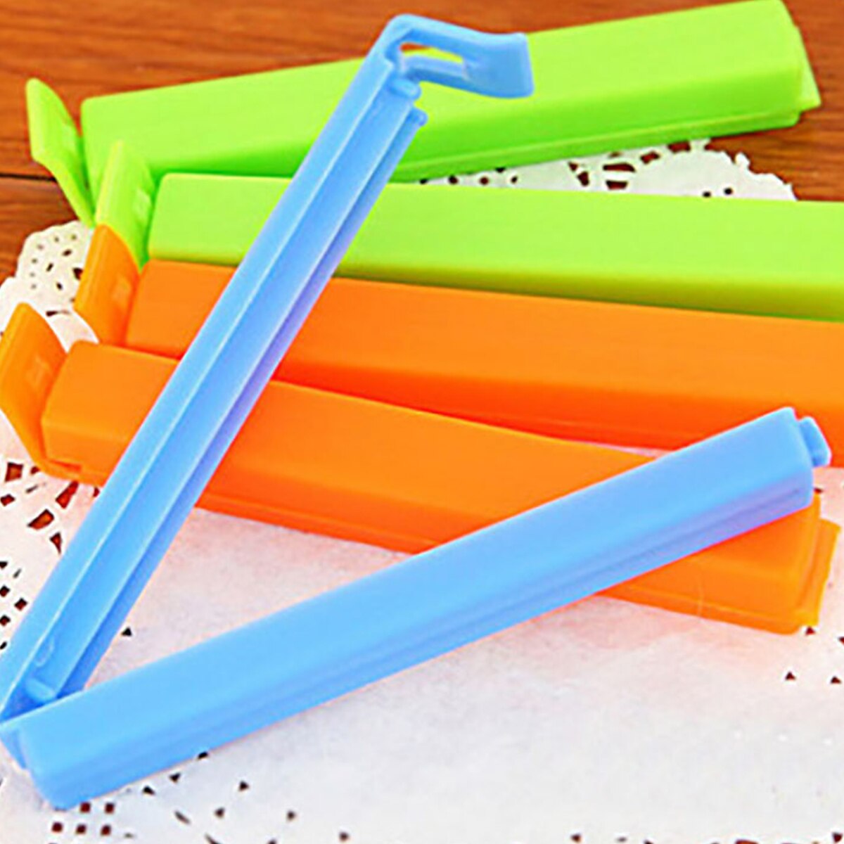 10 pezzi 11 cm clip di tenuta clip di tenuta alimentare clip di tenuta sacchetto di plastica ecologico clip di tenuta a prova di umidità clipcolor casuale del 2025 a $8.49 –P6