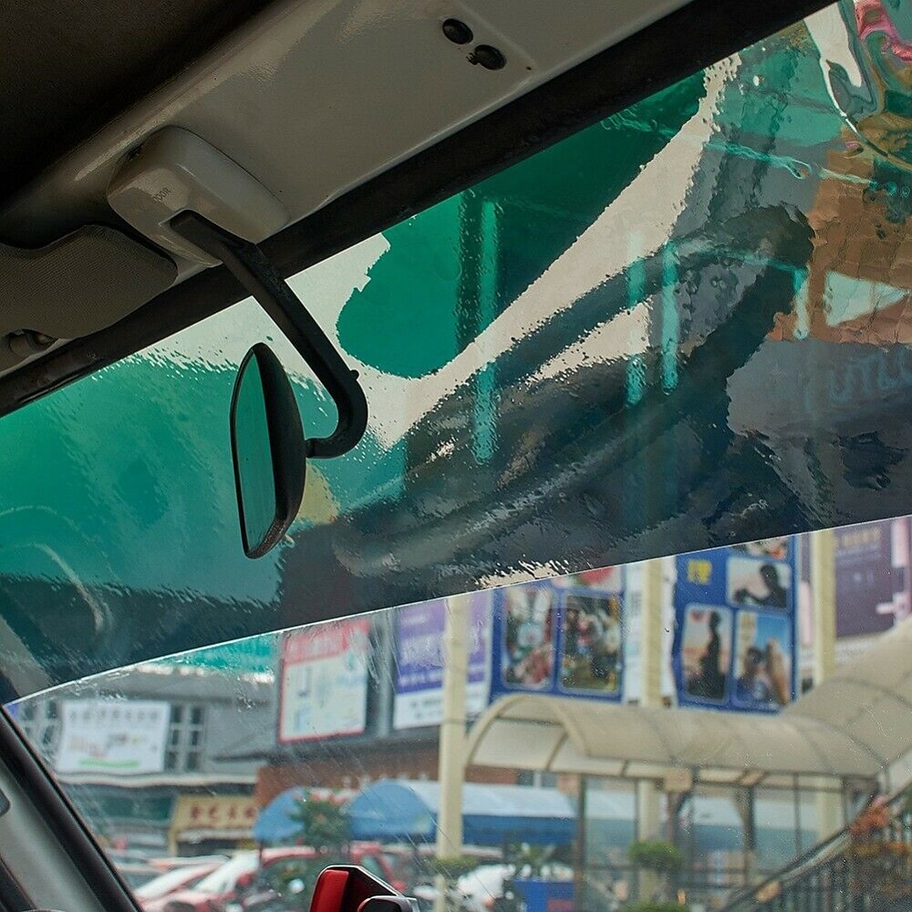 20X150cm Car Front Windshield Tint Sun Blocking Window Tint Universal Sun Shade Sun Visor Protection Film Windshield Sun Protection Sticker Car Accessories 2025 - $13.99 –P5