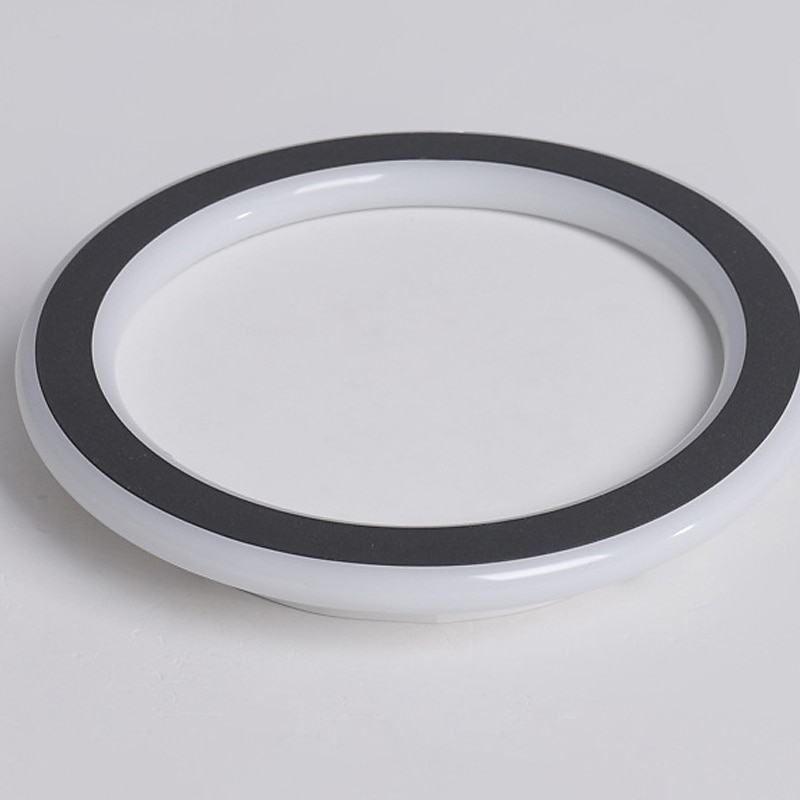 plafoniera a led 1 luce 20 cm design ad anello luci da incasso gel di silice plafoniera in alluminio per corridoio portico bar lampade da balcone loft creativo bianco caldo / bianco 110-240 v del 2025 a $71.99 –P9