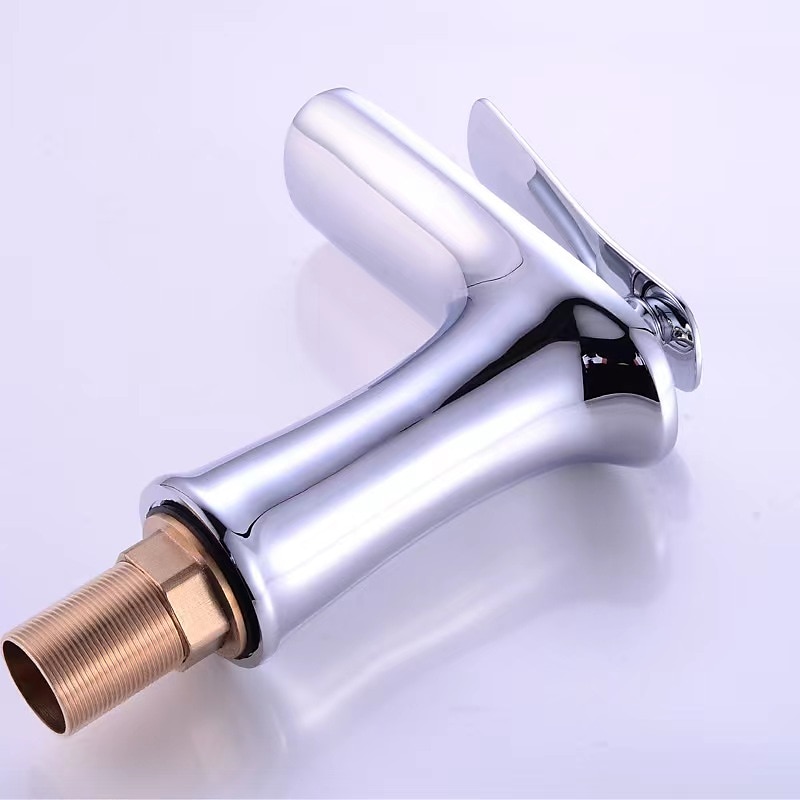 Waterfall Bathroom Sink Mixer Faucet 4.7" Spout, Mono Wash Basin Single Handle Basin Taps Washroom with Hot and Cold Hose, Monobloc Vessel Water Brass Tap Deck Mounted 2025 - $89.99 –P3