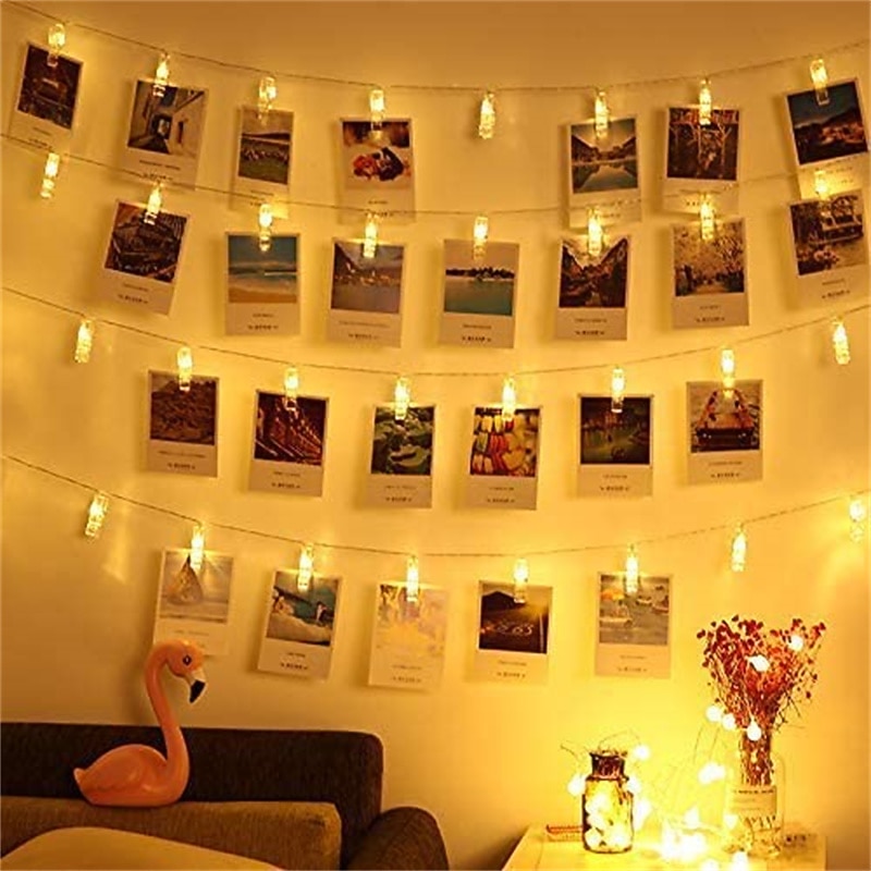Lampki świetlne LED Oświetlenie Fotograficzne USB LED Bajkowe Lampki Zasilane Baterią Girlanda do Sypialni Domu na Imprezę Ślubną Dekoracja 2026 - $15.49 –P11