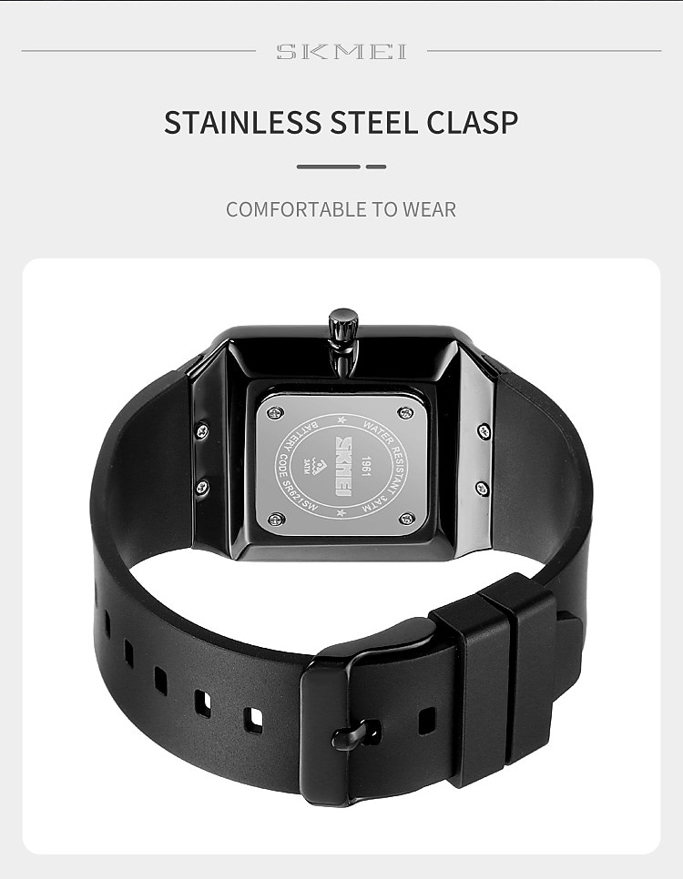 SKMEI Кварцевые Часы Подарок на День Святого Валентина для мужчин Японские Кварцевые Механизмы Часы Роскошные Большие Циферблаты Модные Аналоговые Наручные Часы Календарь 3Bar Водонепроницаемые 2026 - $22.99 –P7