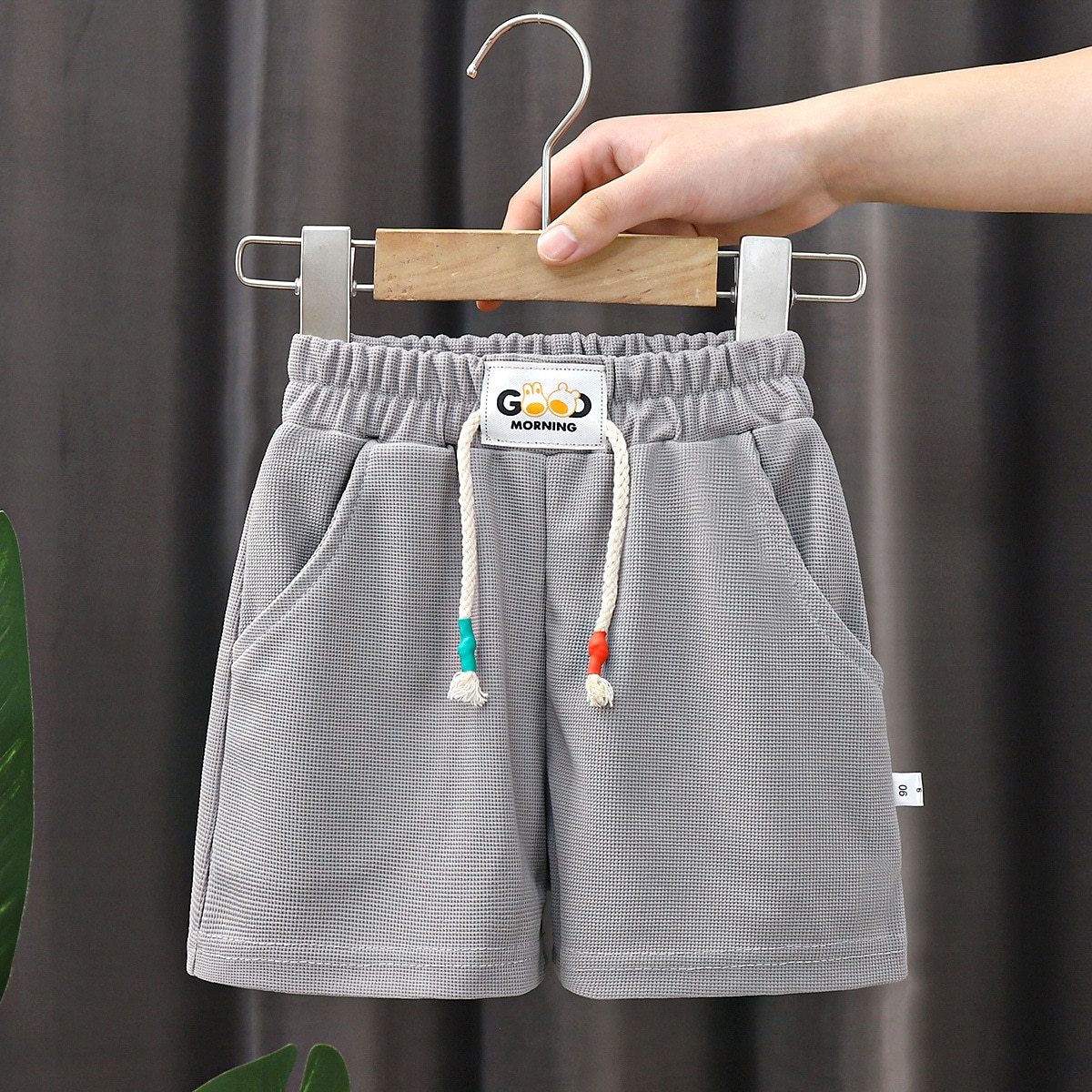 Bambino Da ragazzo Pantaloncini Tinta unica Comfort Corti Esterno Cotone Adorabile Giornaliero Nero Blu marino Blu Reale Vita media del 2026 a $7.49 –P5