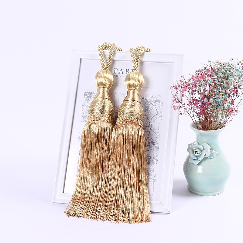 fermacravatta per tende in corda fermacravatte con frange per tende fermacravatte tende per finestre forniture per tende accessori per stanze in corda del 2025 a $16.99 –P9