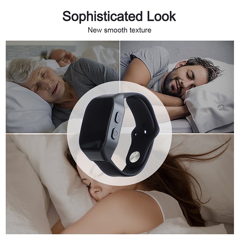 EMS Slaap Hulp Horloge Microcurrent Puls Snelle Slaap Hulp Slimme Polsband Anti-angst Insomnia Hypnose Device Drukverlichting Valentijnsdag Cadeau 2026 - $27.99 –P9