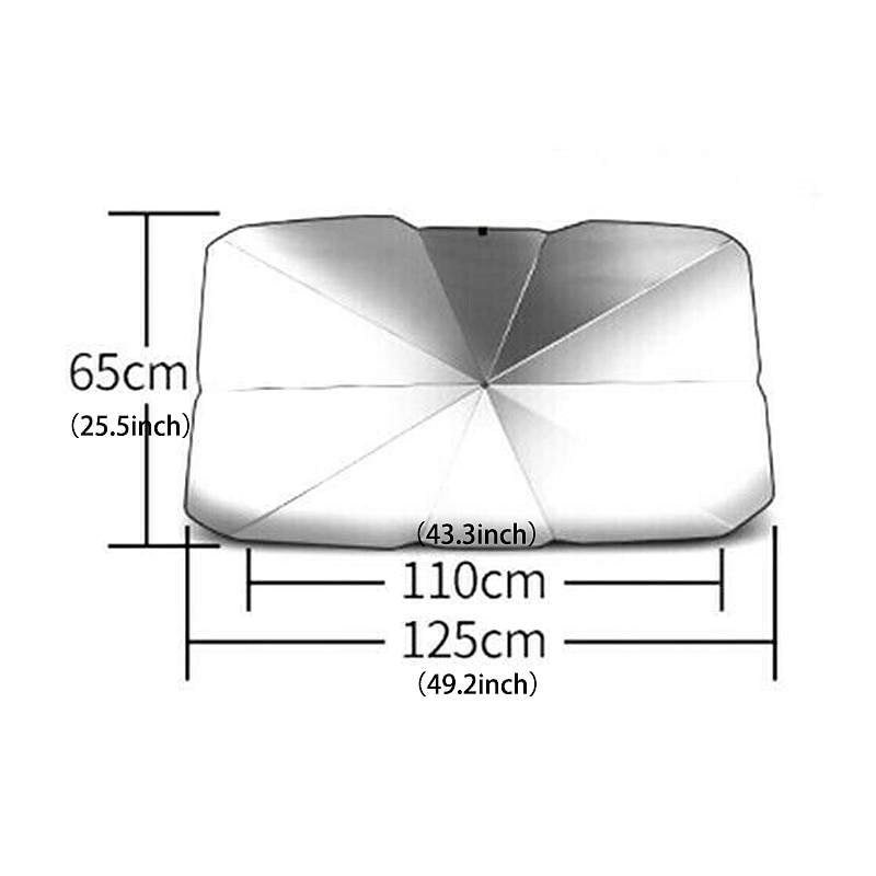 auto zonnescherm beschermer parasol auto voorruit zonnescherm covers auto zon beschermer interieur voorruit bescherming accessoires auto accessoires 2025 - $17.99 –P9