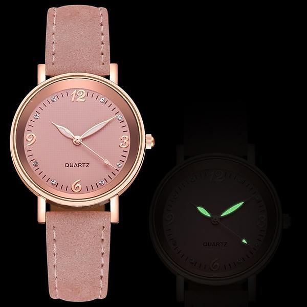 Reloj de cuarzo de lujo para mujer, reloj de pulsera de cuarzo a la moda para mujer, pulsera de color de moda diversa y concisa de gama alta para reloj informal a juego para mujer 2025 - $16.99 –P2