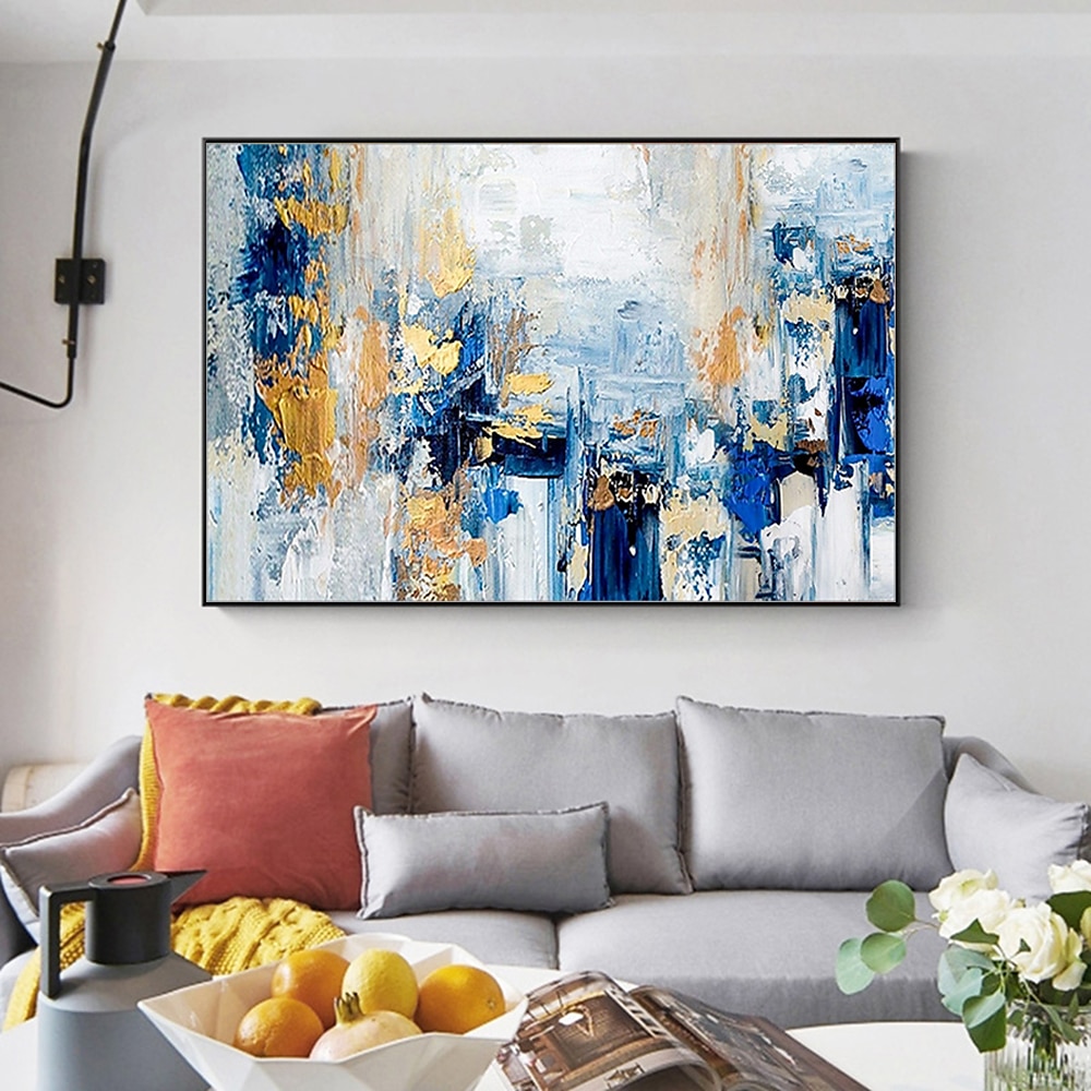 Mintura fait à la main texture épaisse peintures à l'huile sur toile art mural décoration moderne image abstraite pour la décoration intérieure roulé sans cadre peinture non étirée de 2025 ? $75.99 –P4