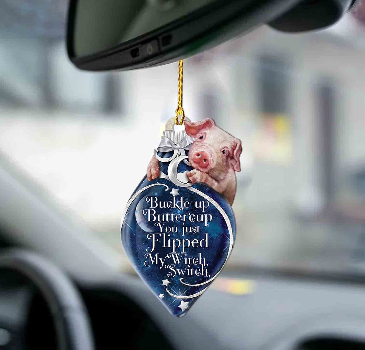 StarFire New Arrival Blue Moon With Dragon Lover Car Hanging Ornament Holiday Decoration Home Decoration Hanging Ornament 2025 - $11.99 –P10