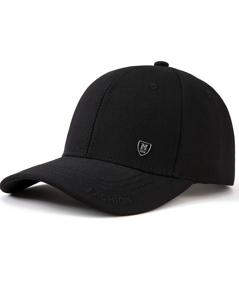 Herren Cap Basecap Kappe Schwarz Dunkel Blau Baumwolle Reise Strand Design Outdoor Urlaub Glatt Einstellbar Sonnenschutz Atmungsaktiv Modisch 2025 - $12.49 –P1