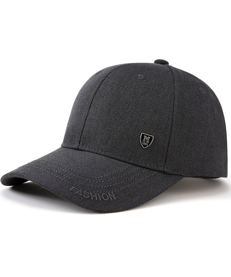 Herren Cap Basecap Kappe Schwarz Dunkel Blau Baumwolle Reise Strand Design Outdoor Urlaub Glatt Einstellbar Sonnenschutz Atmungsaktiv Modisch 2025 - $12.49 –P3