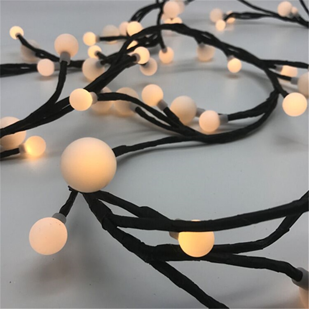 2.5 м 72LED гибкие DIY светильники из лозы искусственный декор для спальни стен и свадебных праздников 2026 - $39.99 –P7