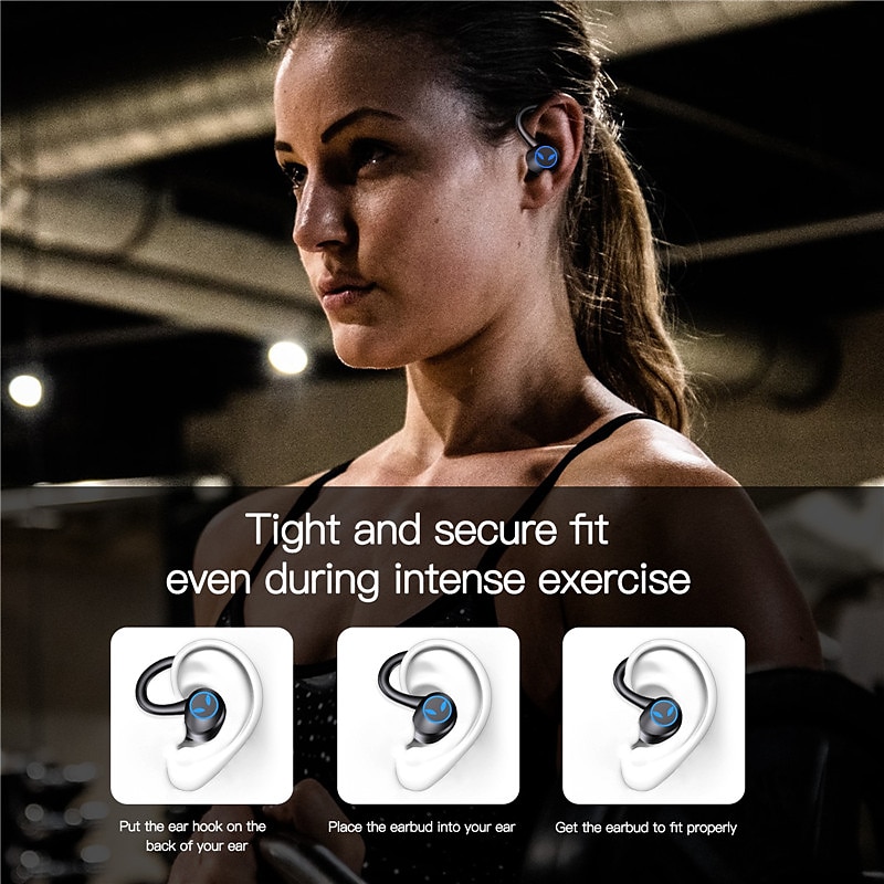 TWS Wireless Earphones Bluetooth-compatible 5.1 Headphones IPX7 Waterproof Earbuds LED Display HD Stereo Mic for Xiaomi iPhone 2025 - $44.99 –P1