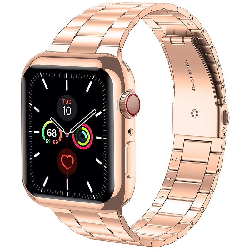 Kompatibilis valamivel Apple Watch óraszíj 38mm 40mm 41mm 42mm 44mm 45mm 49mm Case-szal Ütésálló Rozsdamentes acél Csere óraszíj mert iwatch Ultra 2 Series 9 8 7 SE 6 5 4 3 2 1 2026 - $17.99 –P3