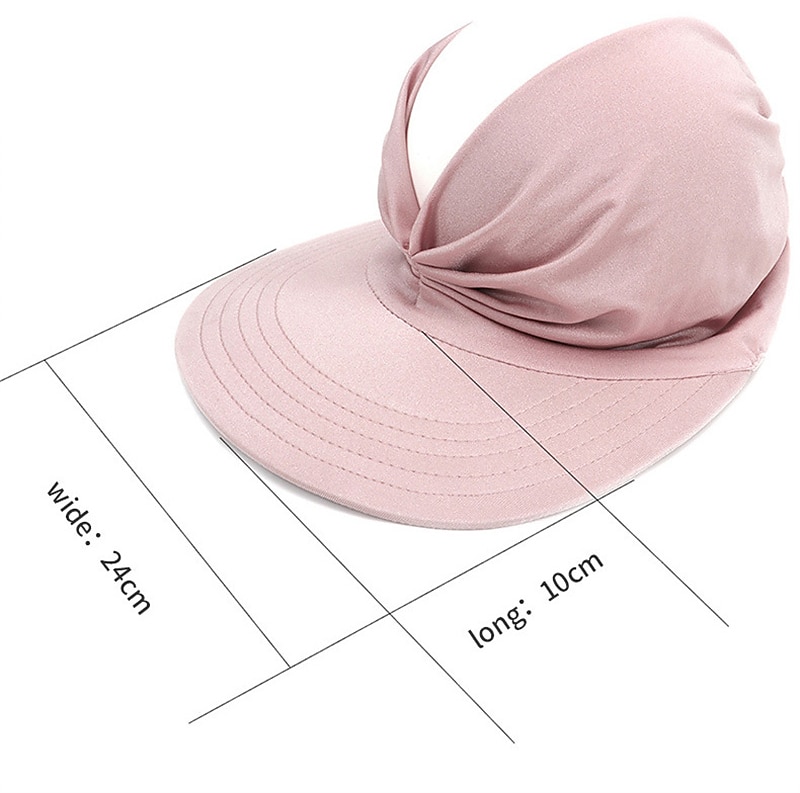 Spring And Summer New Hat Female Sun Visor Baseball Cap Female Anti-ultraviolet Personality Adult Empty Top Hat 2025 - $20.99 –P4