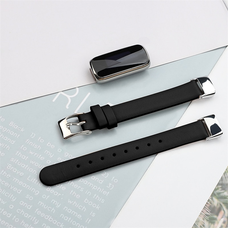 Reim til Smartklokke Kompatibel med Fitbit Luxe Ekte lær Smartklokke Stropp Justerbar Kvinner menn Sportsrem Erstatning Armbånd 2025 - $17.99 –P16