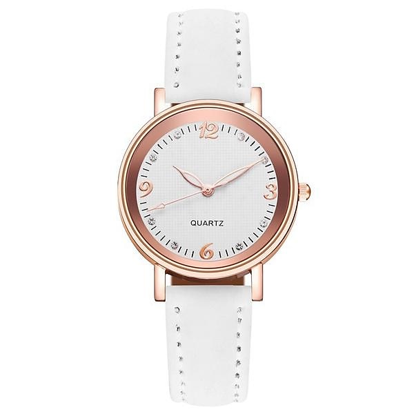 Reloj de cuarzo de lujo para mujer, reloj de pulsera de cuarzo a la moda para mujer, pulsera de color de moda diversa y concisa de gama alta para reloj informal a juego para mujer 2025 - $16.99 –P18