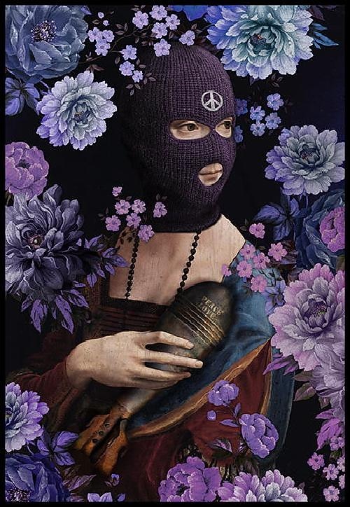 cartazes de pintura em tela vintage artista mascarado criss bellini impressão obras de arte para casa parede sala de estar decoração imagem cuadros de 2026 por $15.99 –P8