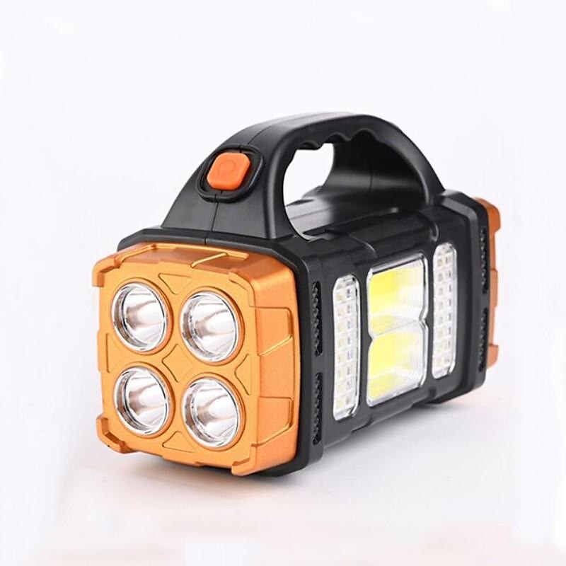 2025年 ハンドル付き多機能ソーラーLED+コブライト1個、夜間の屋外キャンプ安全緊急用USB充電防水。  コレクション – $20.99 –P6