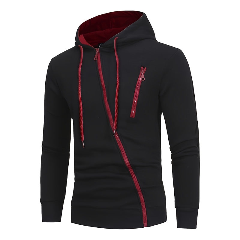Per uomo Felpe con cappuccio e zip Nero Bianco Grigio Con Cappuccio Semplice Sport & Outdoor Quotidiano Sportivo Stampa a caldo Abbigliamento Sportivo Essenziale Casual Primavera & Estate del 2026 a $15.49 –P11