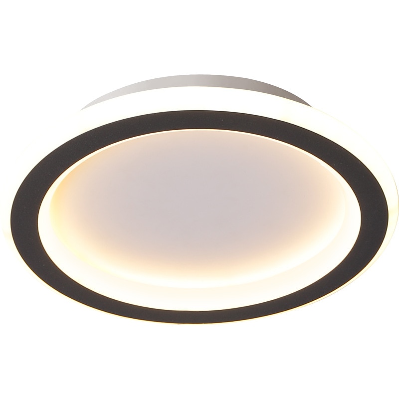 plafoniera a led 1 luce 20 cm design ad anello luci da incasso gel di silice plafoniera in alluminio per corridoio portico bar lampade da balcone loft creativo bianco caldo / bianco 110-240 v del 2025 a $71.99 –P11