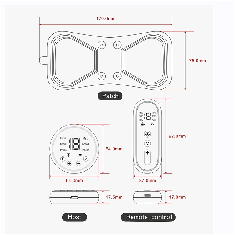 Pulse Neck Massager - mm 