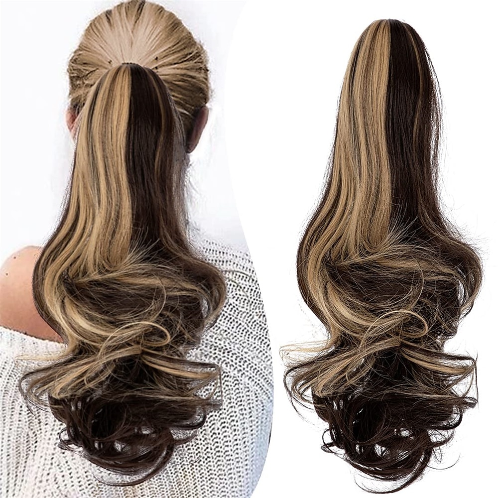 A cordoncino Code Soffice / Classico / Facile da indossare Capelli sintetici Pezzo di capelli Estensione capelli Riccio Lungo Da sera / Festa / Serata / Da tutti i giorni del 2025 a $19.99 –P2