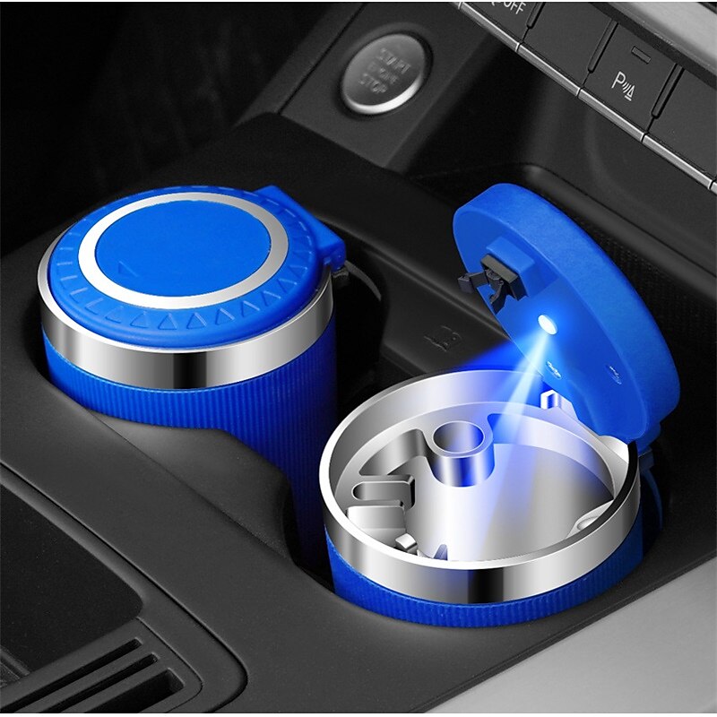StarFire Car Ashtray Multi-functional Personalized Car Supplies General Household Portable Metal Liner Ashtray 2025 - $18.99 –P5