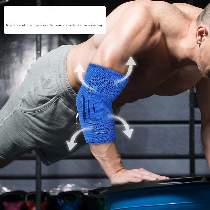 Sure Pac Compress Elbow Compression Sleeves (1 pac) - Support for Tendonitis Prevention ...