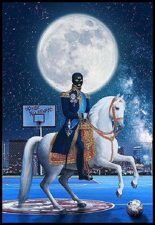 cartazes de pintura em tela vintage artista mascarado criss bellini impressão obras de arte para casa parede sala de estar decoração imagem cuadros de 2026 por $15.99 –P12