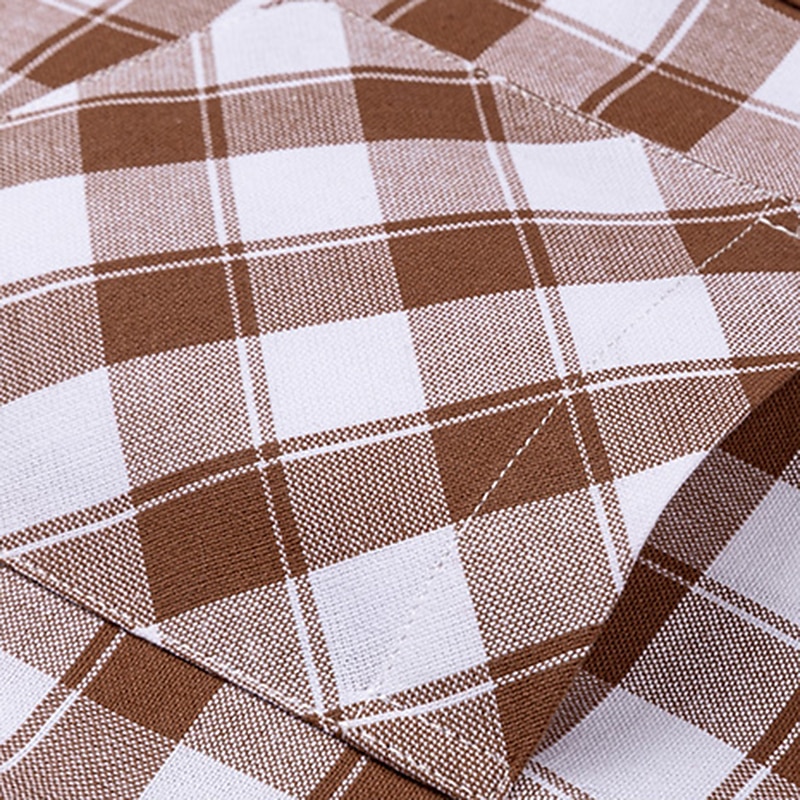 Herren Oberhemd Gestreiftes Hemd Hemd Oxford Hemd Kariert / Gestreift / Chevron Hochzeit Büro & Karriere Kastanienbraun Hellgelb Hellblau Weiß Langarm Hemdkragen Frühling Sommer Bekleidung Kreuz 2025 - $31.99 –P19