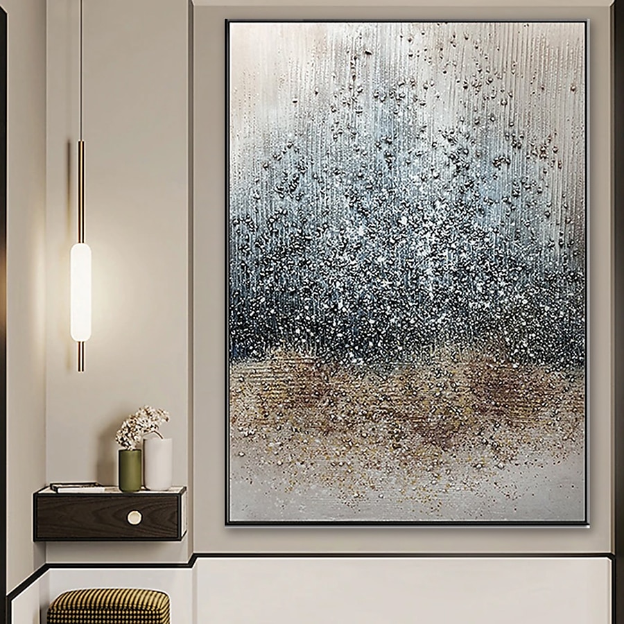 Large Oil Painting 100% Handmade Hand Painted Wall Art On Canvas Grey Modern Abstract Classic Home Decoration Decor Rolled Canvas No Frame Unstretched 2025 - $65.99 –P4
