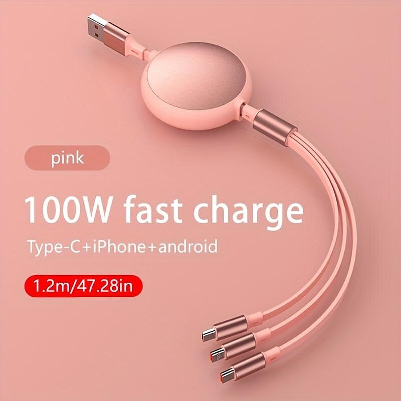 Зарядная станция 3 порта Зарядная станция с несколькими USB-разъемами Быстрая беспроводная зарядка 3 в 1 для нескольких устройств Назначение Сотовый телефон 2025 - $12.99 –P8