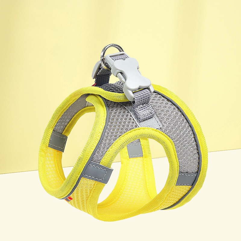 harnais pour animaux de compagnie & laisse protégez votre chat avec ce harnais de conception multicolore réfléchissant et respirant pour chat de 2025 ? $18.49 –P7