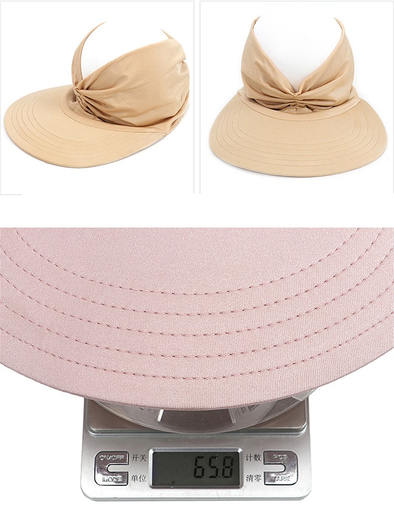 Spring And Summer New Hat Female Sun Visor Baseball Cap Female Anti-ultraviolet Personality Adult Empty Top Hat 2025 - $20.99 –P3