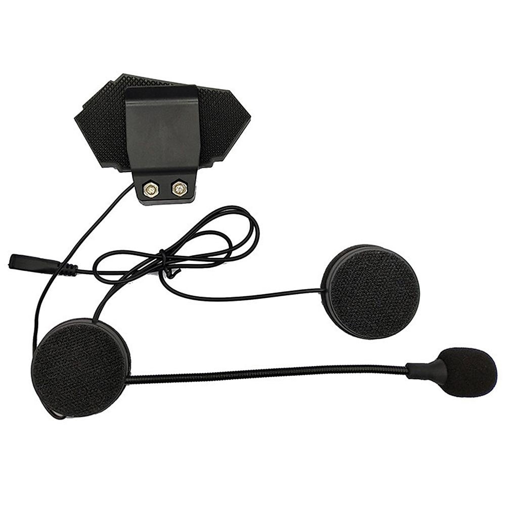 мотоцикл bluetooth 5.0 шлем интерком беспроводной громкая связь комплект телефонных звонков стерео антипомех домофон музыкальный плеер 2025 - $52.99 –P4