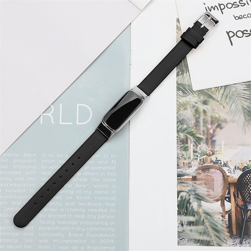 Reim til Smartklokke Kompatibel med Fitbit Luxe Ekte lær Smartklokke Stropp Justerbar Kvinner menn Sportsrem Erstatning Armbånd 2025 - $17.99 –P19