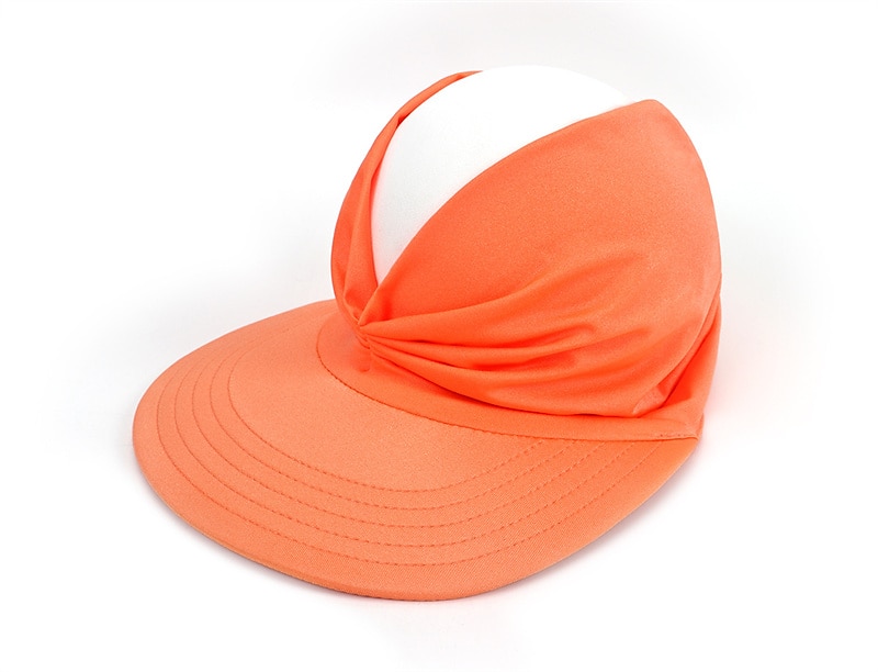 Spring And Summer New Hat Female Sun Visor Baseball Cap Female Anti-ultraviolet Personality Adult Empty Top Hat 2025 - $20.99 –P12